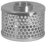 Dixon Plated Steel Round Hole Suction Strainers (Standard)