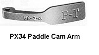 3,4, & 5 in. Brass Paddle Kam Arm
