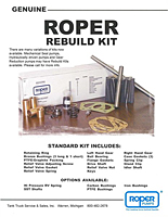 Rebuild Kits