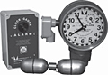 Clock Gauge MNPT & FNPT w/Alarm SCD40 Float