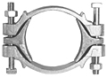 Double Bolt Clamp with Saddle