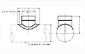 Dimensios for Allegheny Coupling Aluminum & Steel Saddles